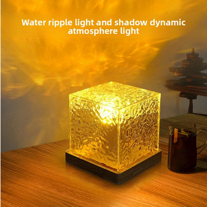 Water ripple projection lamp