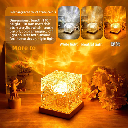 Water ripple projection lamp