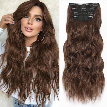 Water ripple wig extension pieces
