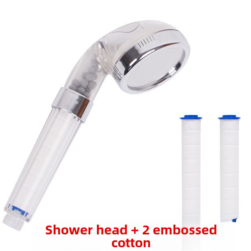 water-saving shower head