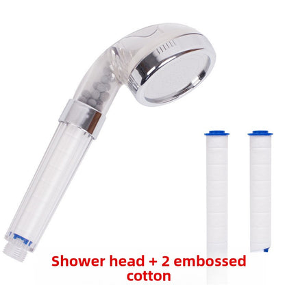 water-saving shower head