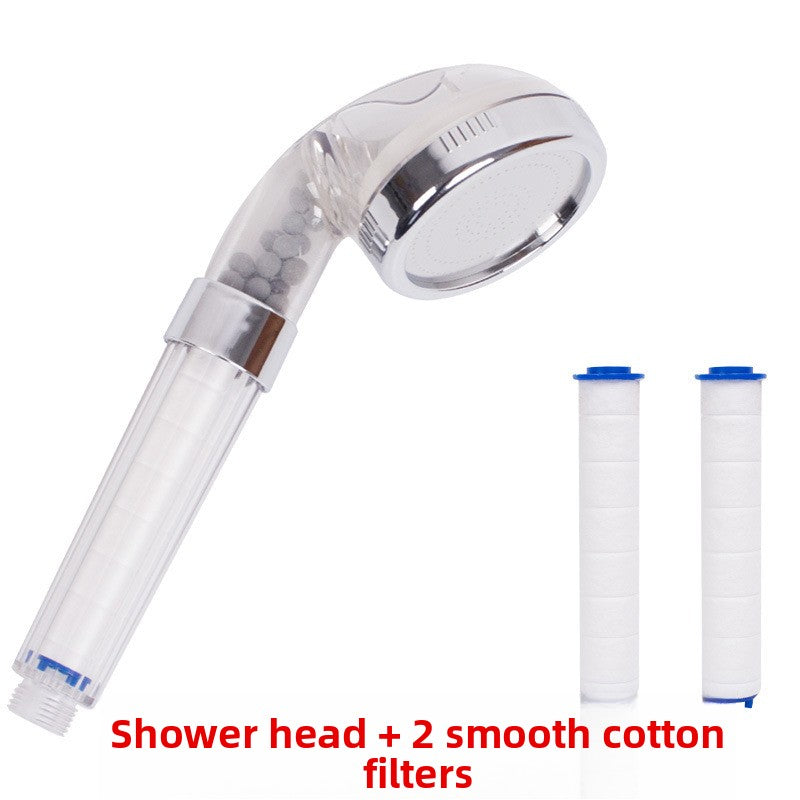 water-saving shower head