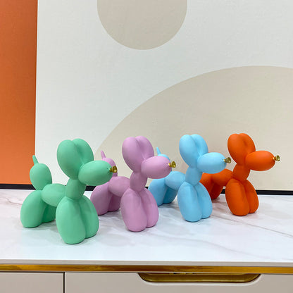 Water transfer printing colorful graffiti balloon dog