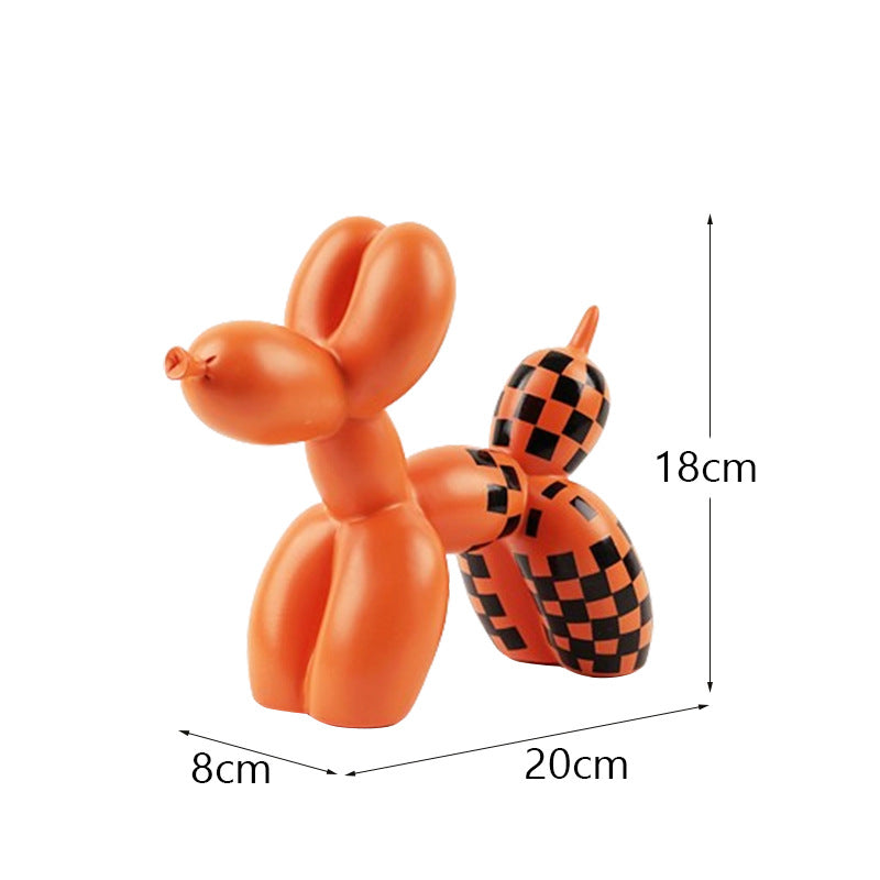 Water transfer printing colorful graffiti balloon dog