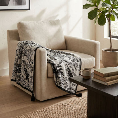 Watercolor French Wool Blanket