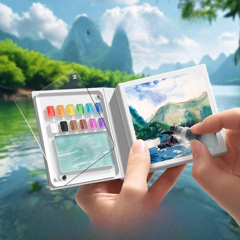 watercolor paint box