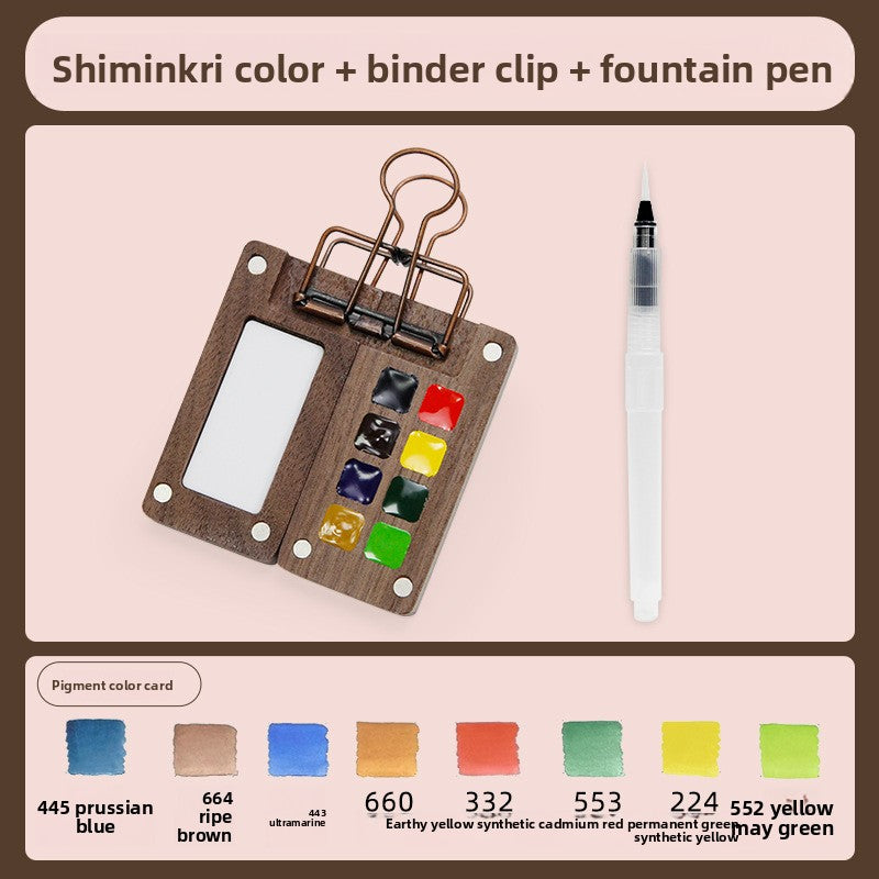 watercolor paint set