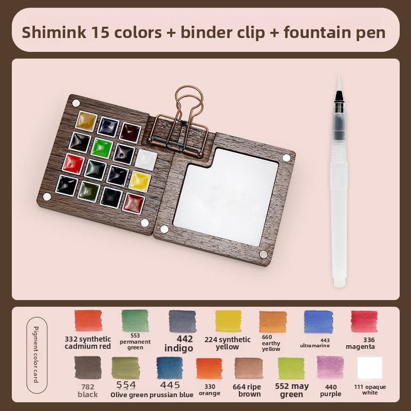 watercolor paint set