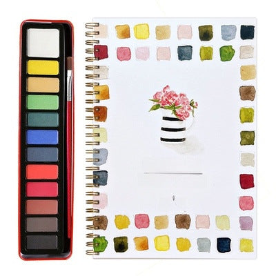 Watercolor Painting Practice Workbook