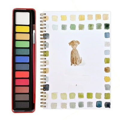 Watercolor Painting Practice Workbook