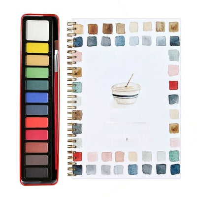 Watercolor Painting Practice Workbook