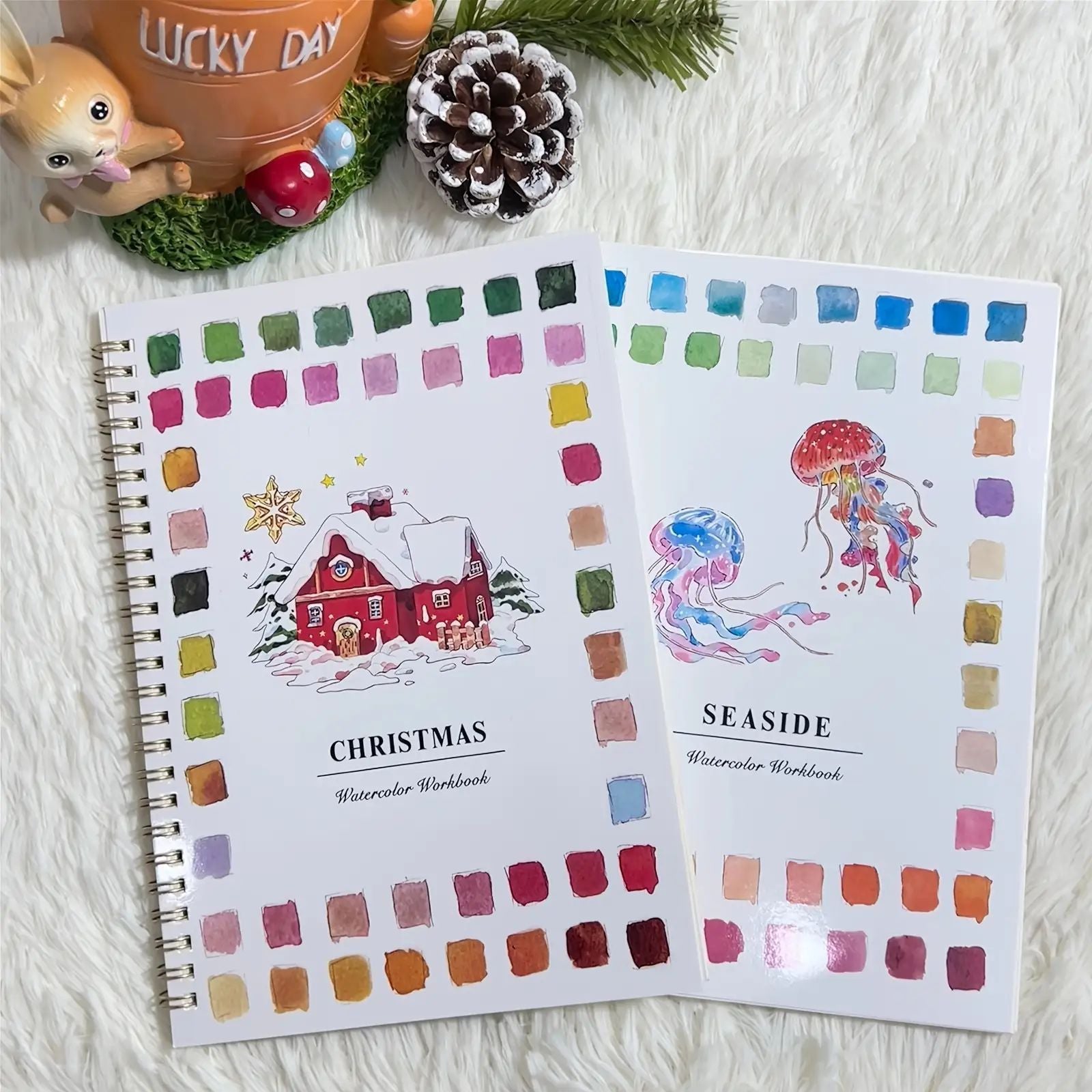 Watercolor Painting Practice Workbook
