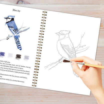 Watercolor Painting Practice Workbook