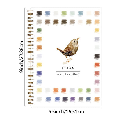 Watercolor Painting Practice Workbook
