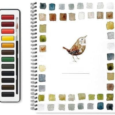 Watercolor Painting Practice Workbook