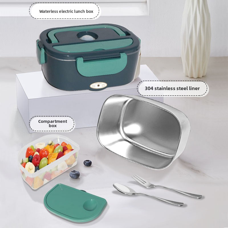 Waterless Heating Lunch Box Household Vehicle Dual-purpose High-power