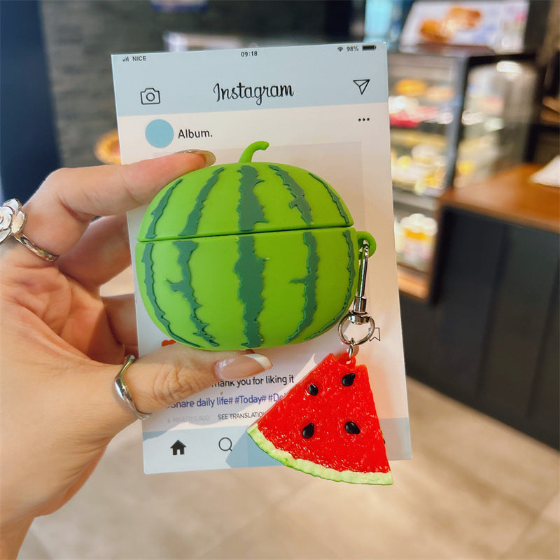 Watermelon Design Soft Protective Case for AirPods
