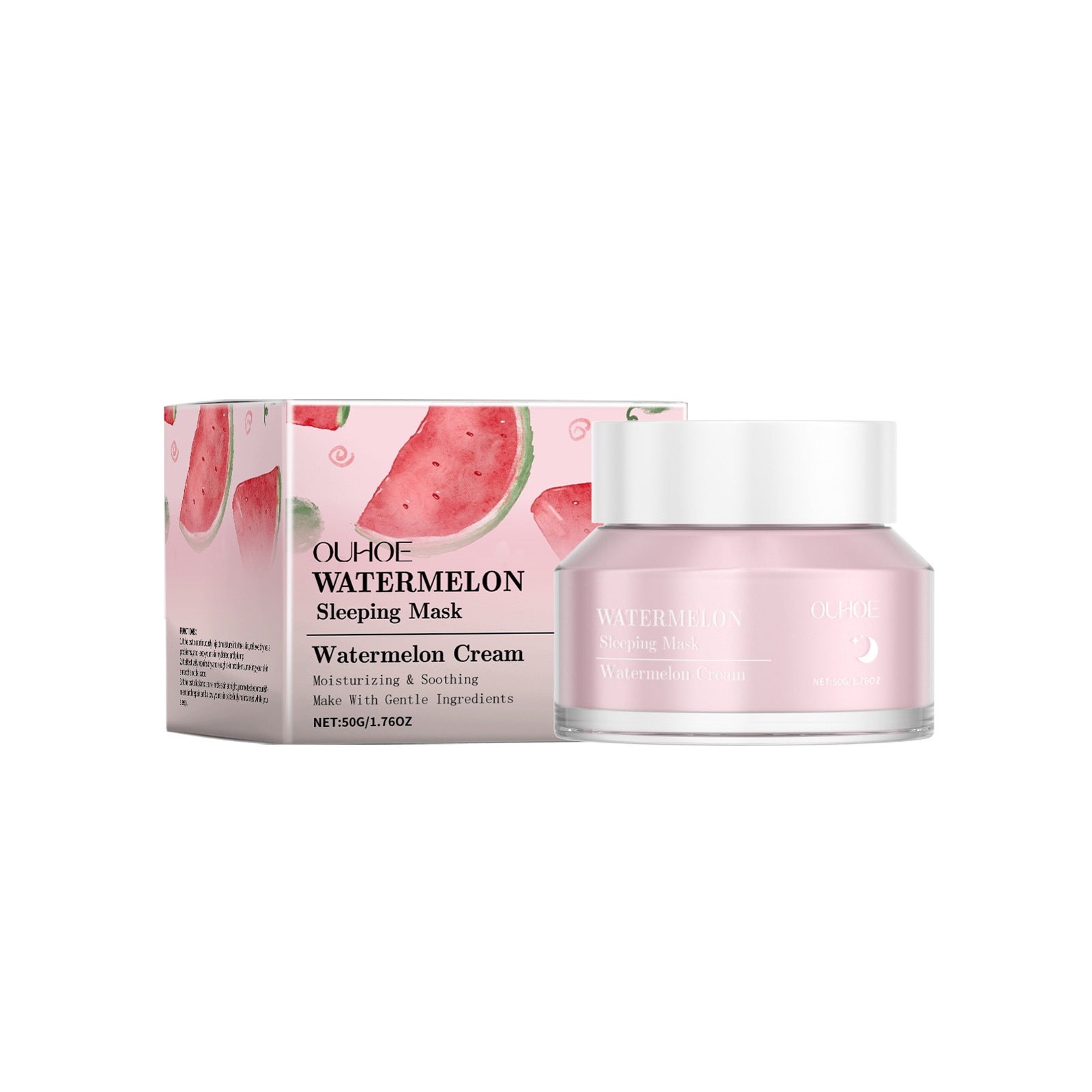 Watermelon Sleeping Mask Hydrating, Moisturizing, Brightening, Deep Cleansing Pores Smear Mask