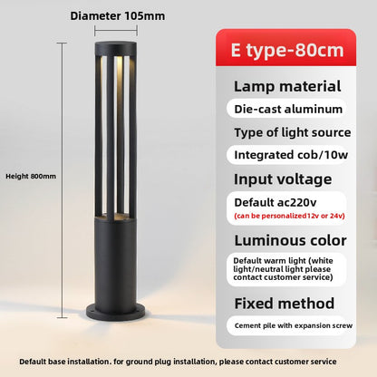 Waterproof Aluminum LED Lawn Light for Outdoor Garden