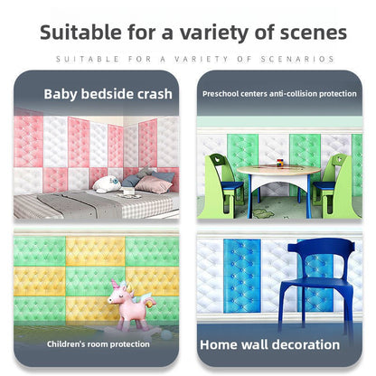 Waterproof and anti-collision wall stickers
