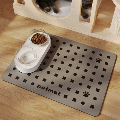 Waterproof and anti-slip pet mat
