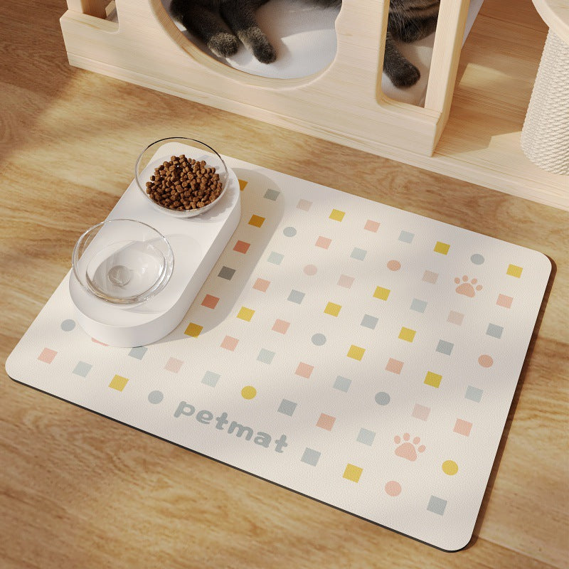 Waterproof and anti-slip pet mat