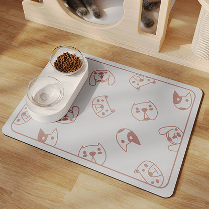 Waterproof and anti-slip pet mat