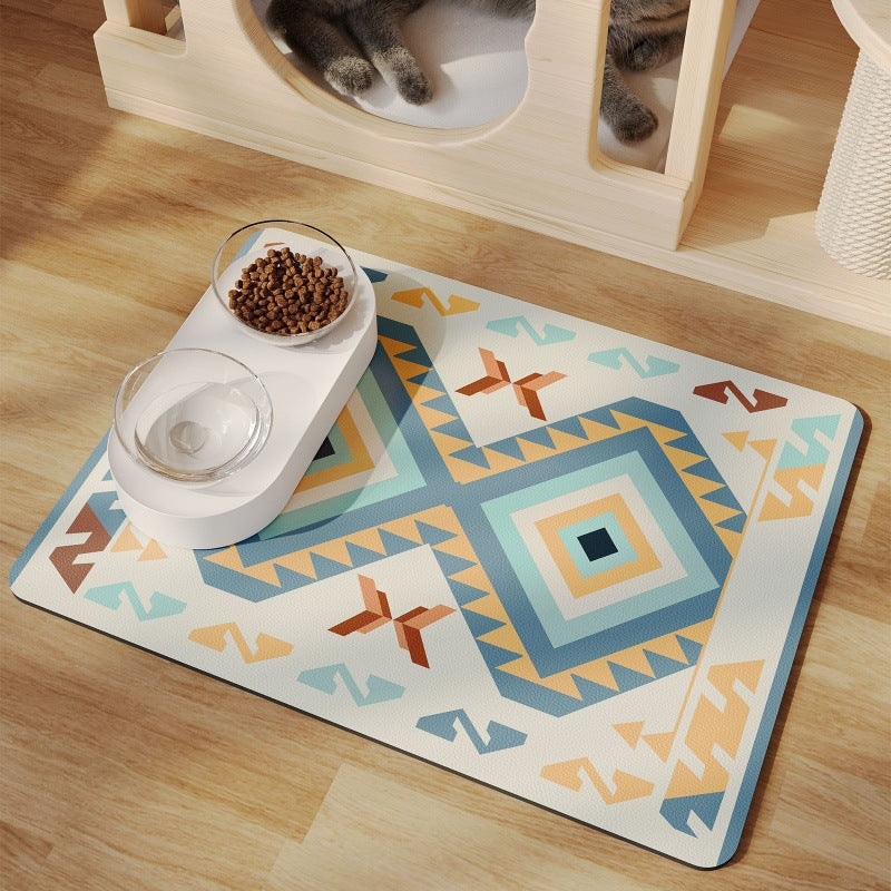 Waterproof and anti-slip pet mat