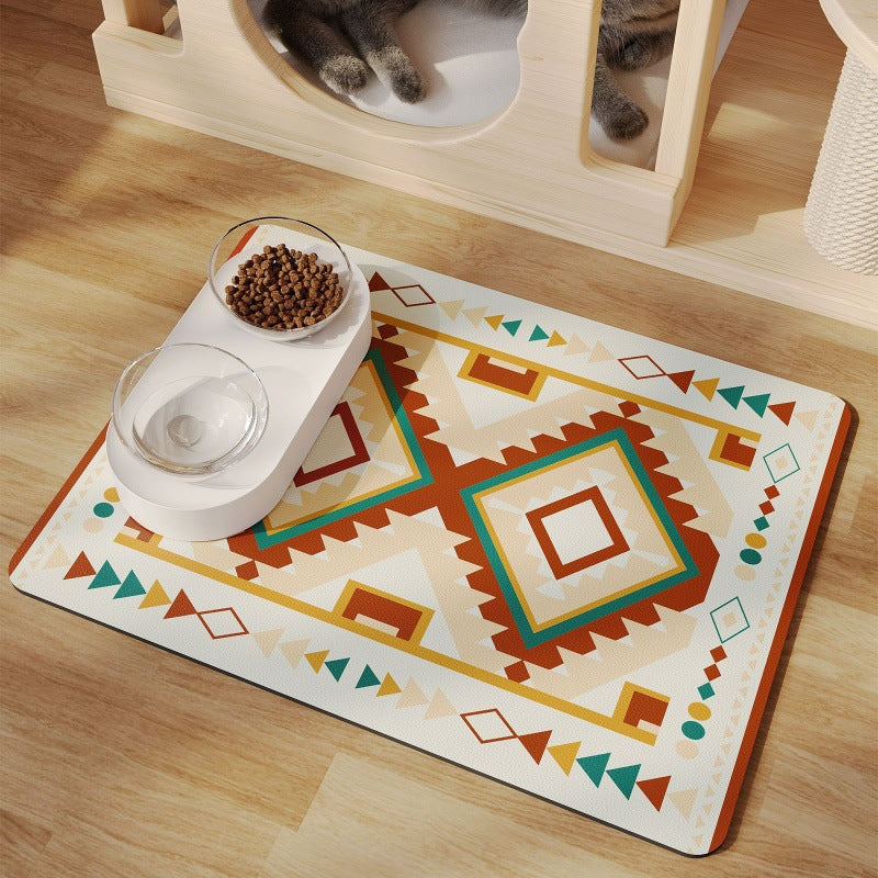 Waterproof and anti-slip pet mat
