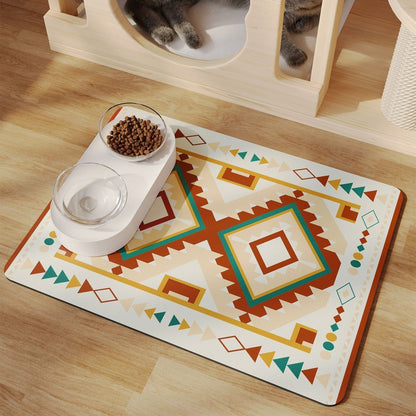 Waterproof and anti-slip pet mat