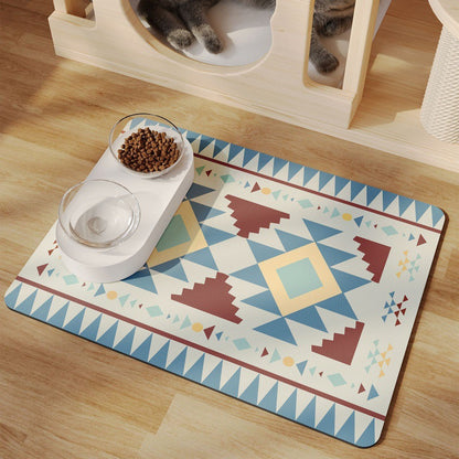 Waterproof and anti-slip pet mat