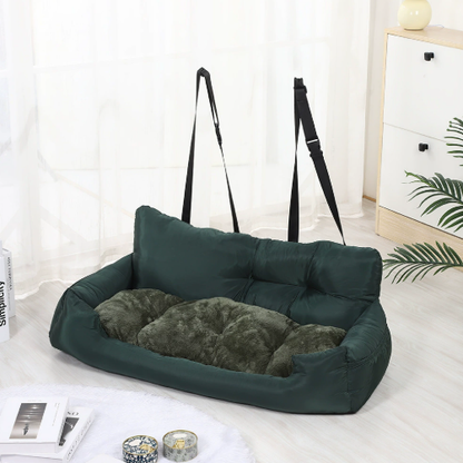 Waterproof and dirt-resistant vehicle-mounted pet bed