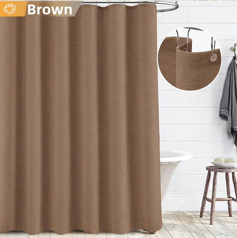 Waterproof and mildew-proof shower curtain