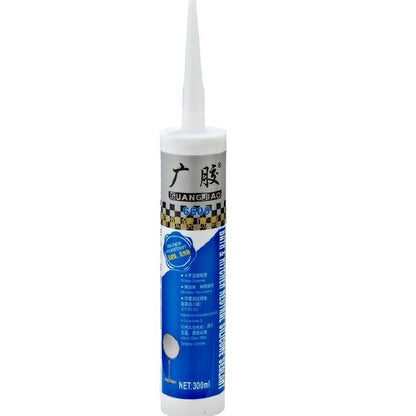 Waterproof and mildew-resistant silicone sealant