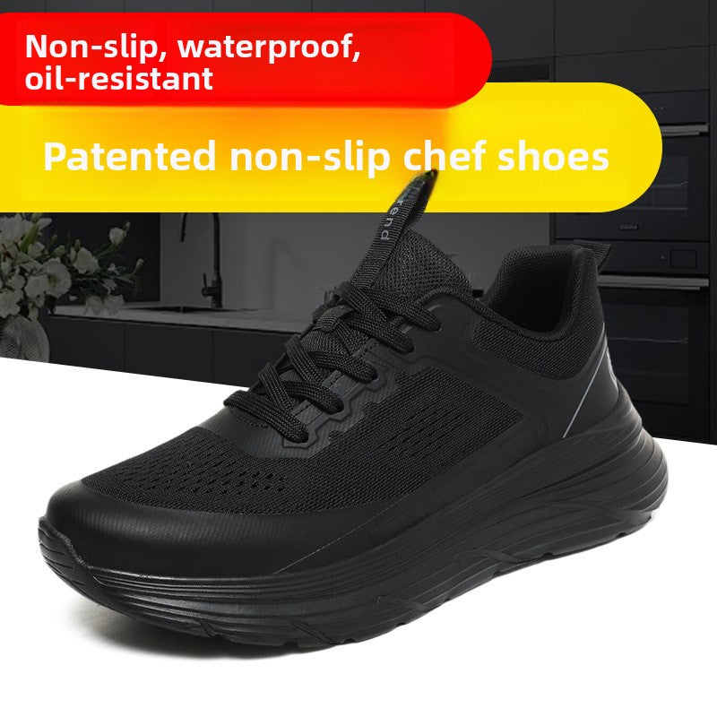 Waterproof and oil-proof chef's shoes