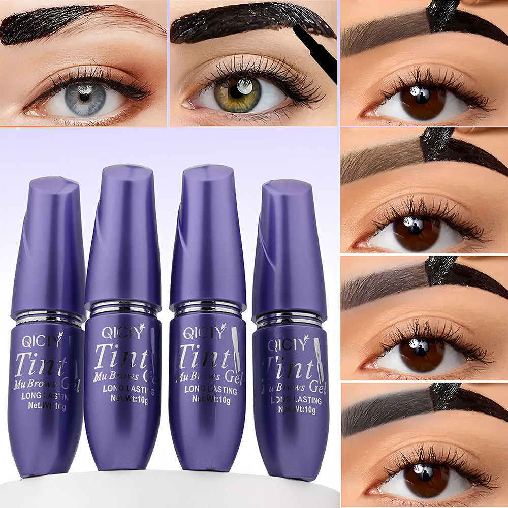 Waterproof and quick-drying eyebrow dye