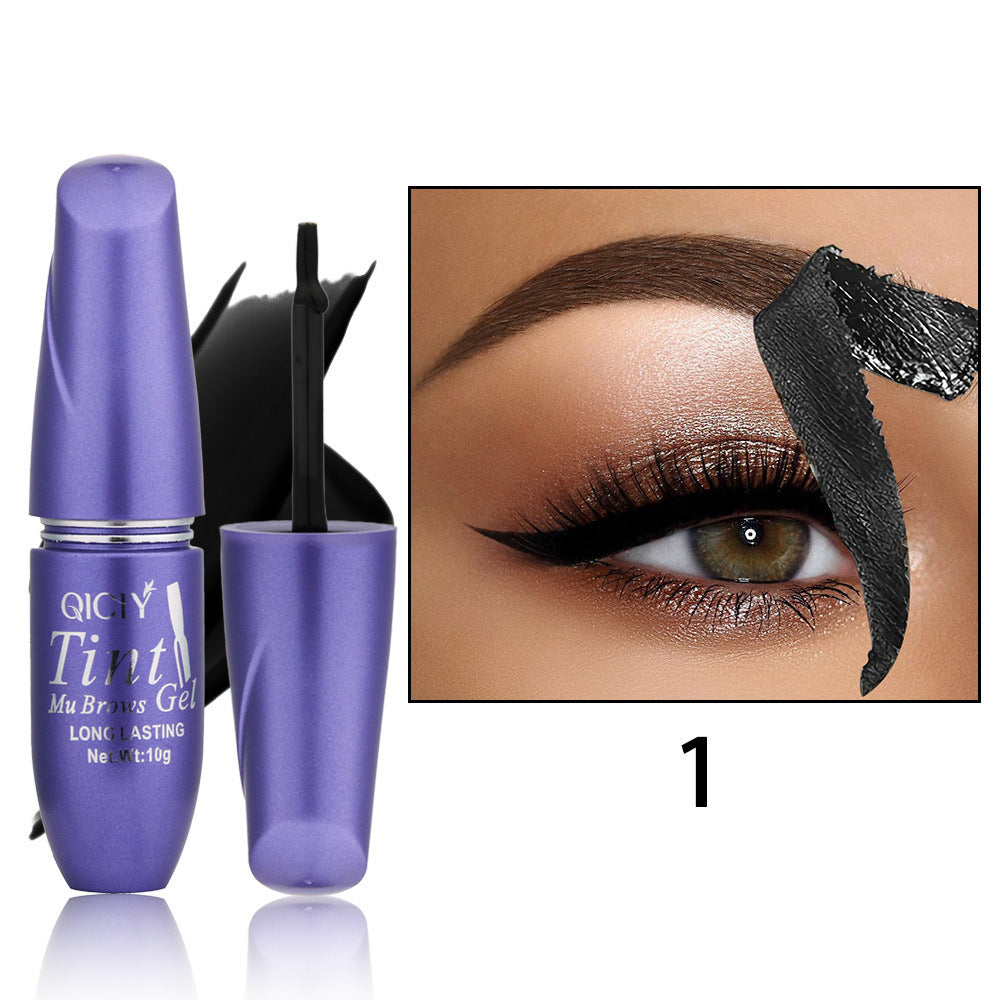 Waterproof and quick-drying eyebrow dye