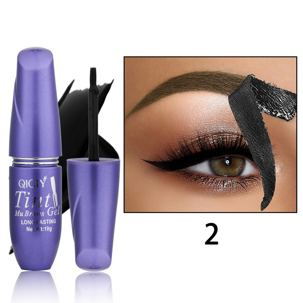 Waterproof and quick-drying eyebrow dye