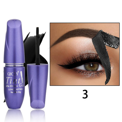 Waterproof and quick-drying eyebrow dye
