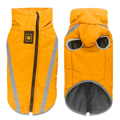 Waterproof and Warm Raincoat for Large Dogs