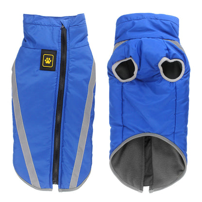 Waterproof and Warm Raincoat for Large Dogs