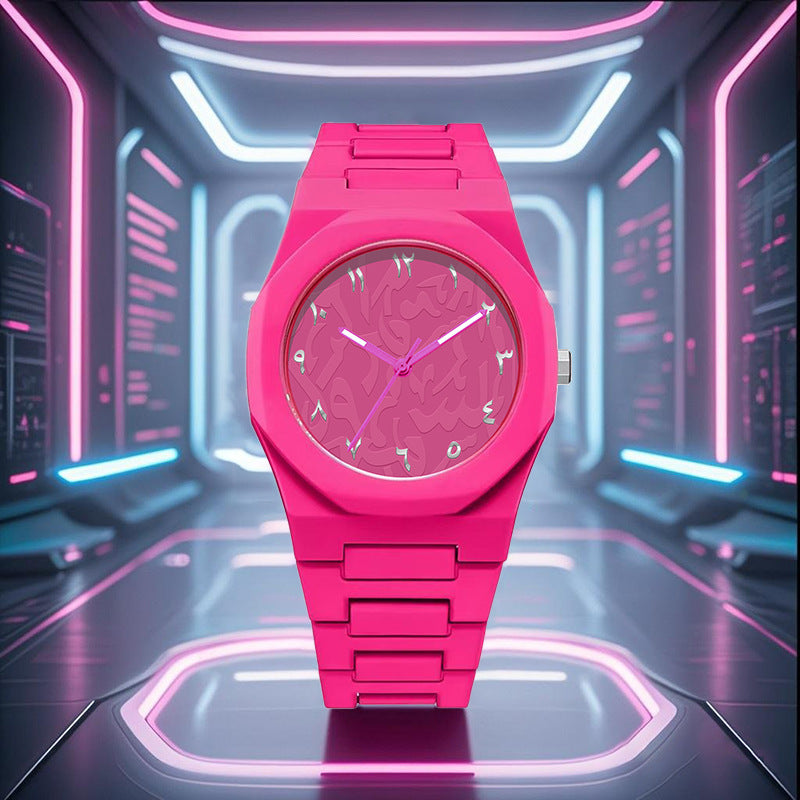 Waterproof Arabic Quartz Watch