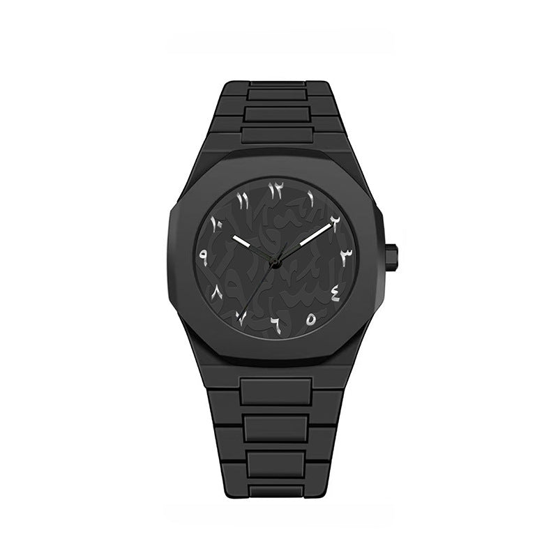 Waterproof Arabic Quartz Watch