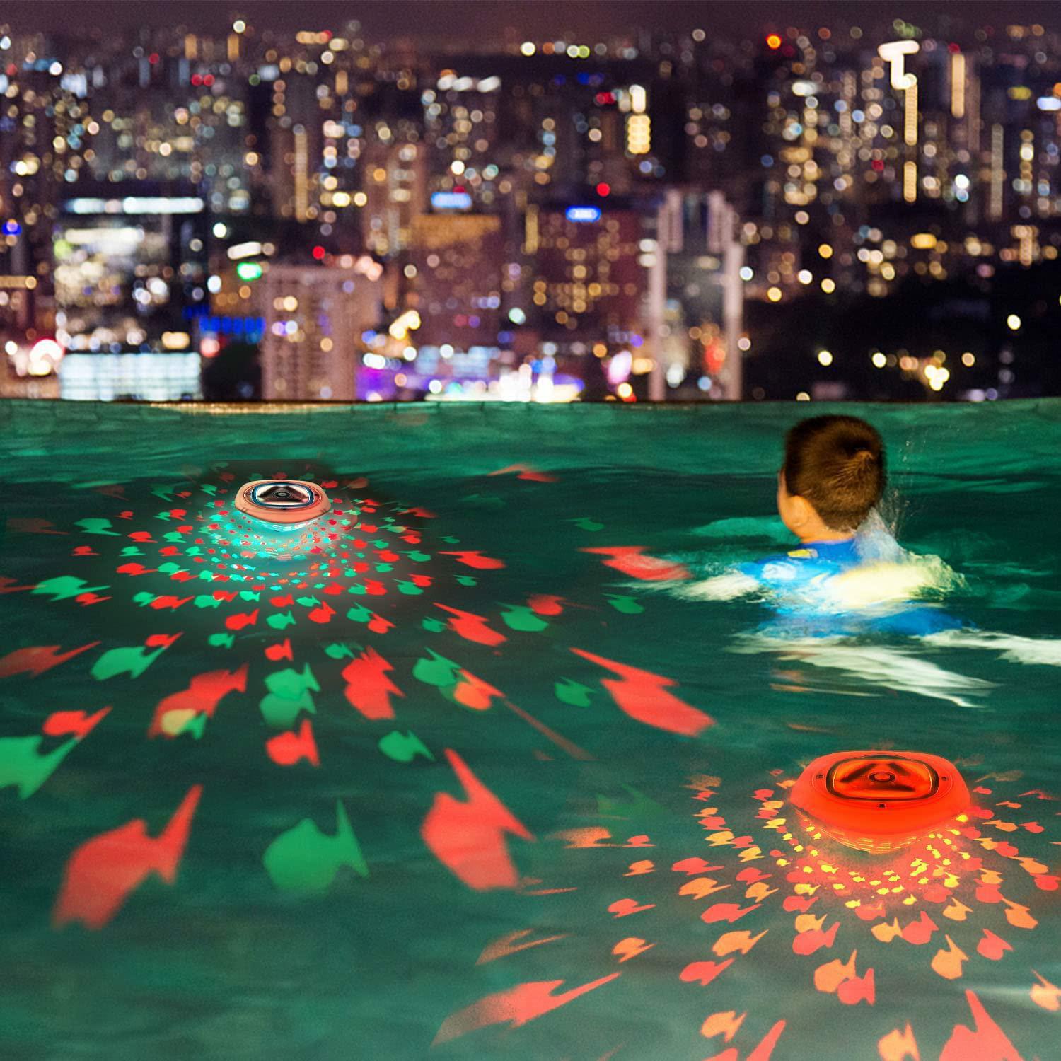 Waterproof Bathtub Projection Lamp