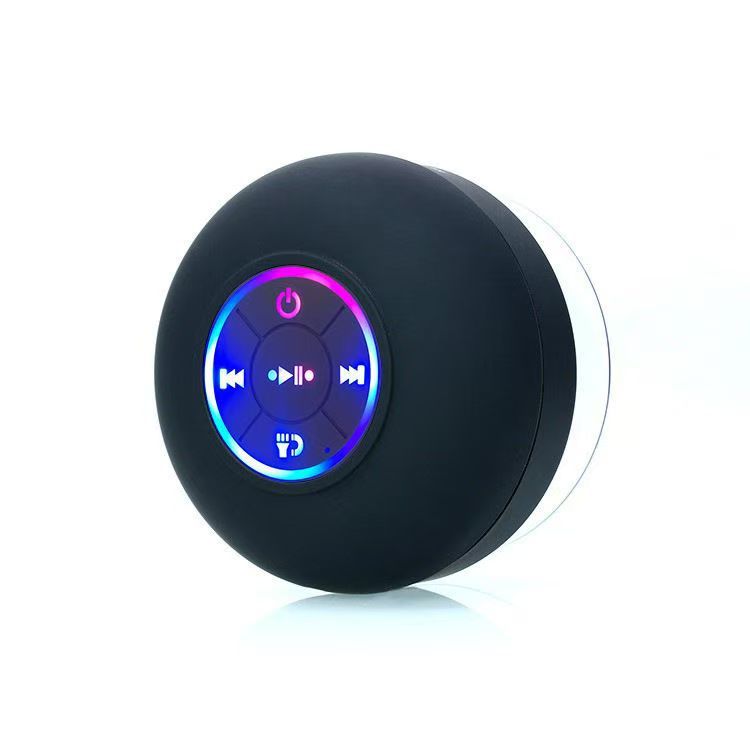Waterproof Bluetooth Speaker with LED Light