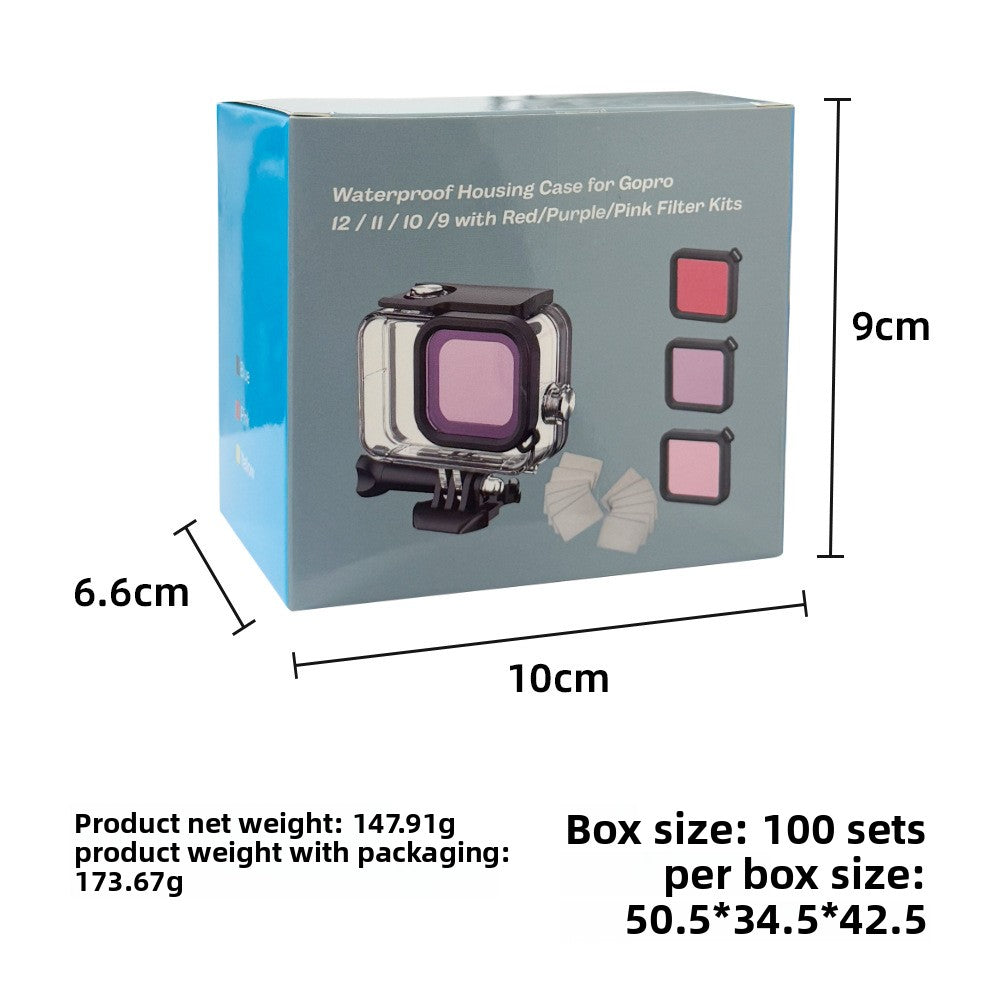 Waterproof camera case