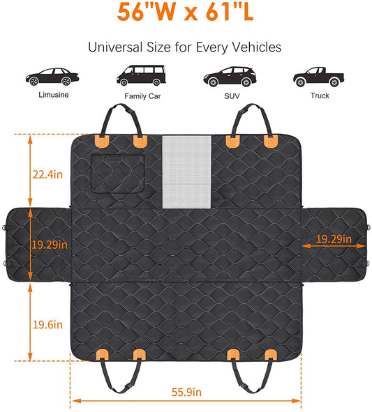 Waterproof Car Pet Seat Cushion with Oxford Cloth