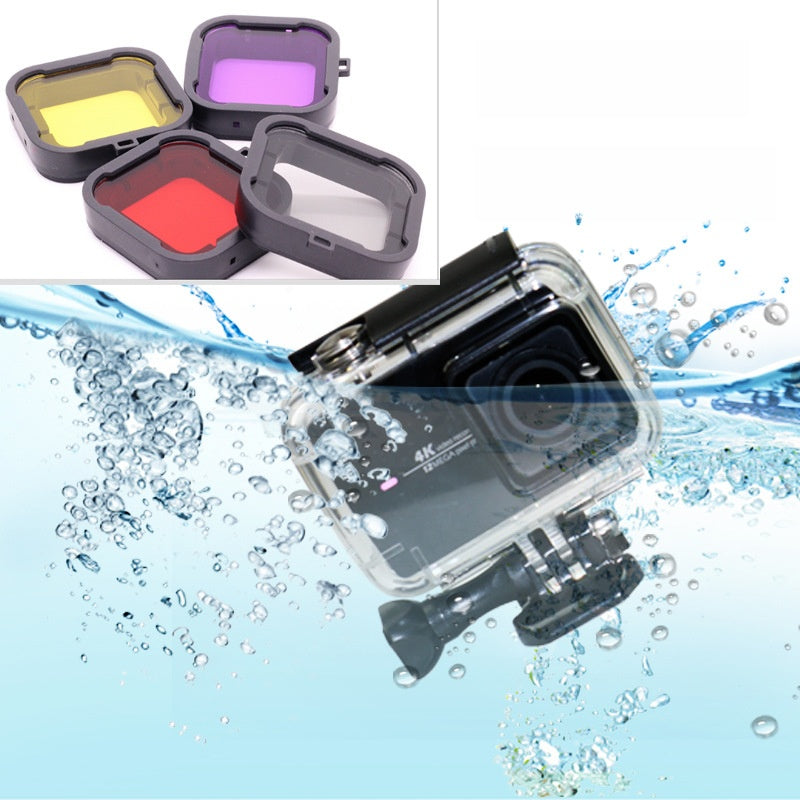 Waterproof case for action cameras