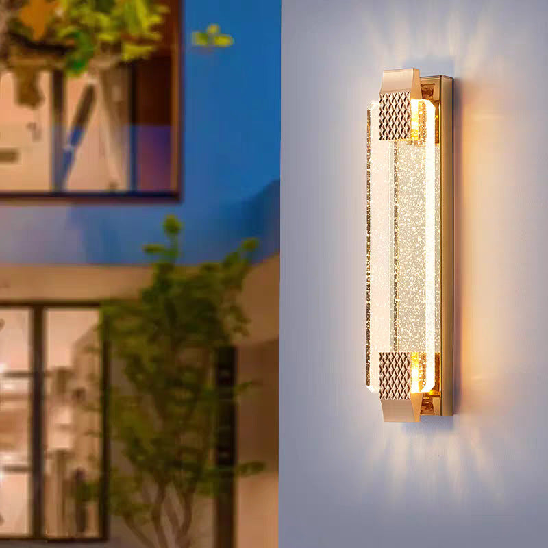Waterproof Crystal LED Wall Light for Indoor Outdoor Use