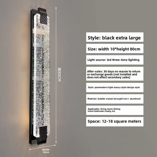 Waterproof Crystal LED Wall Light for Indoor Outdoor Use